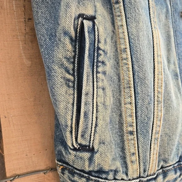 Levi's Patchwork Denim Jacket - Picture 3 of 8